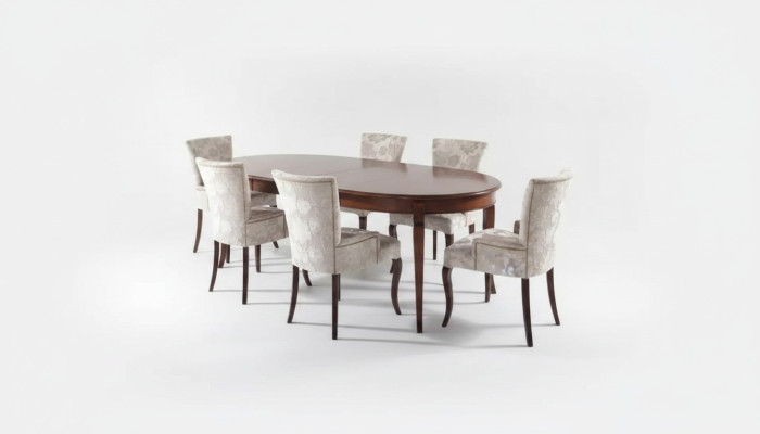 Design Esszimmer Set 5tlg. Möbel Stuhlgruppe Tisch 4x Stühle Garnitur