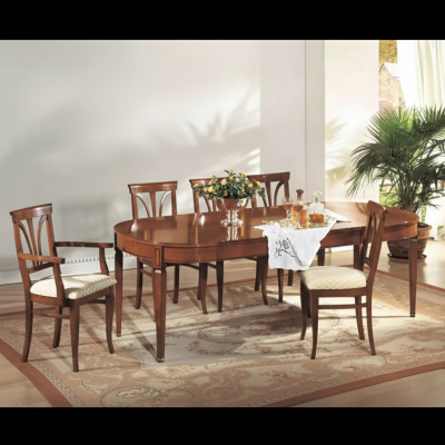 Esszimmer Set Ess Gruppe Holz Tisch 7tlg Komplett Set Esstisch 6x Stühle