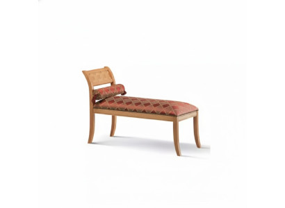 Chaiselongue Klassischer Möbel Wohnzimmer Design Sofa Textil Rot
