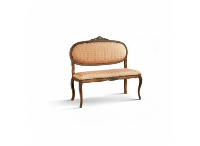 Designer Sitz Polster Bank Polster Sitz Hocker Bank Holz Stil Braun
