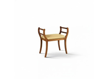 Massivholz Sitzbank Polster Braun Wohnzimmermöbel Klassische Stil Neu