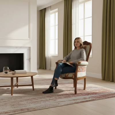 Sessel 1 Sitzer Sofas Sitz Stoff Wohnzimmer Textil Luxus Möbel Einsitzer