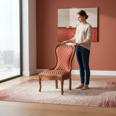 Sessel 1 Sitzer Sofas Stoff Wohnzimmer Textil Luxus Möbel Einsitzer Neu