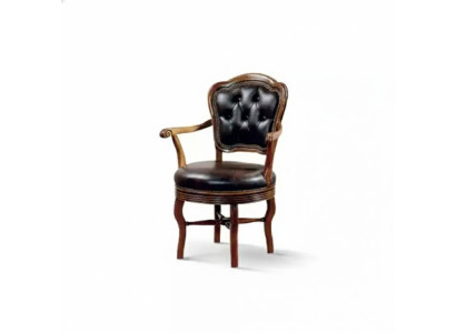 Büro Sessel Luxus Stuhl Bürostuhl Kunstleder Designer Sessel Holz Möbel