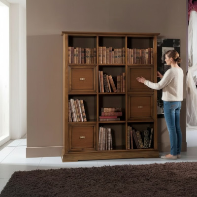 Wohnzimmer Schrank Bücher Regal Anrichte Klassische Möbel Regale Holz