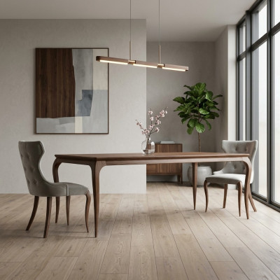 Modern Einrichtung Esstisch 4x Stühle Luxus Esszimmer Möbel Design Neu