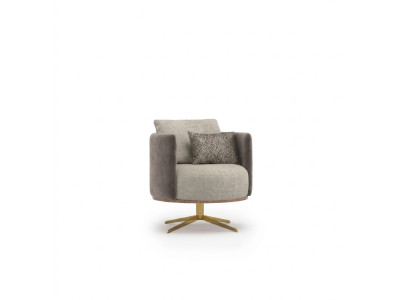 Innovativer Designer-Sessel für moderne Wohnzimmermöbel aus hochwertigem Kunstleder