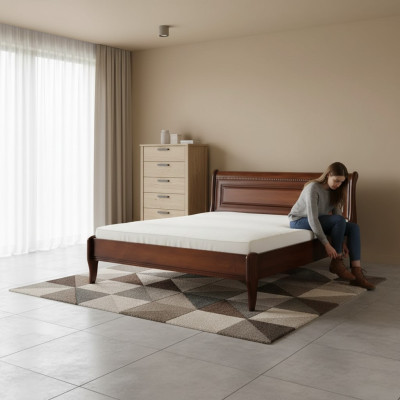 Bett Design Luxus Hotel Betten Ehe Schlaf Zimmer Doppel Barock Holzbetten