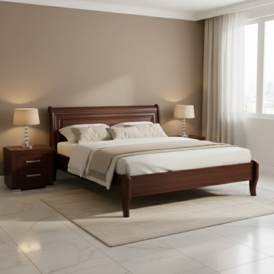 Bett Design Luxus Hotel Betten Ehe Schlaf Zimmer Doppel Barock Holzbetten
