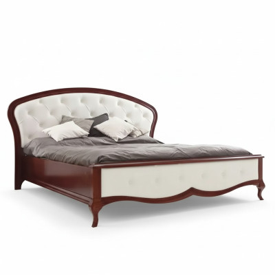 Bett Polster Design Luxus Doppel Hotel Betten Barock Holz Möbel Neu