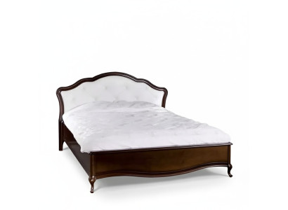 Bett Doppel Luxus braun Modern Design Bettgestelle Bettrahmen Betten