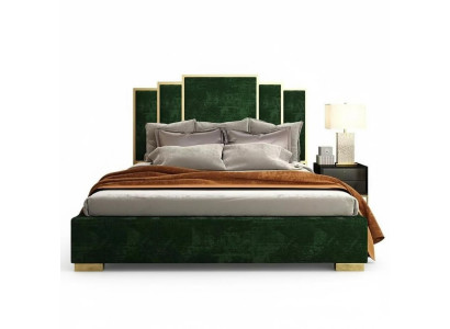 Design Bett Textil Luxus Betten Modernes Hotel Gestell Schlaf Zimmer 180x200