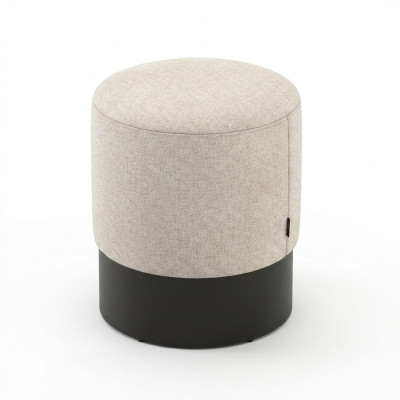 Designer Pouf Stilvoller Fußhocker Textilhocker Sitz Schlafzimmer Möbel