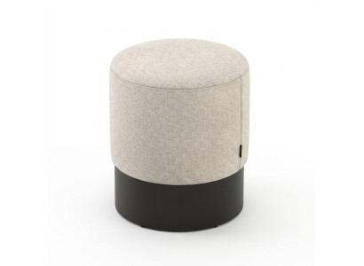 Designer Pouf Stilvoller Fußhocker Textilhocker Sitz Schlafzimmer Möbel
