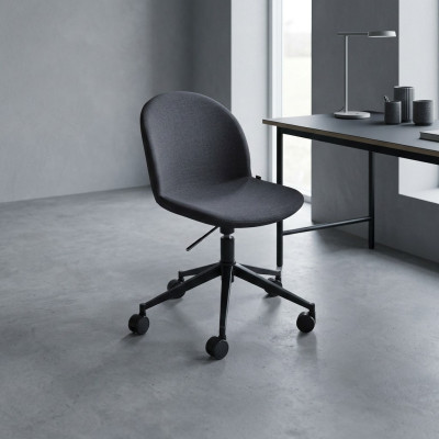 Schwarzer Arbeitszimmer Stuhl Moderner Drehbarer Chef Sessel Design Neu