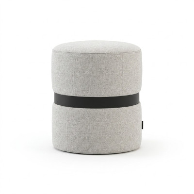 Designer Weißer Polsterhocker Schlafzimmer Möbel Moderner Beistellhocker