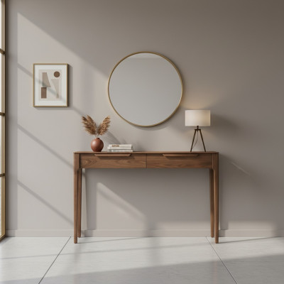 Konsolentisch Wohnzimmer Sideboard Sekretär Designen Holz Tisch Luxus