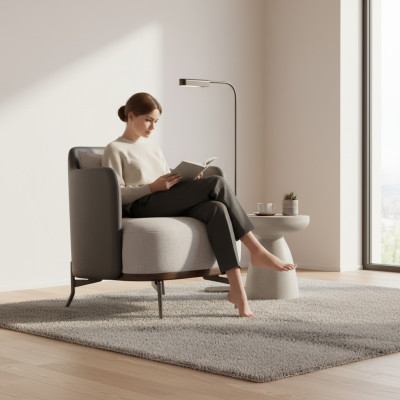 Sessel Polster Sitzer Modern Design Lounge Luxus Wohnzimmer Möbel Sofas