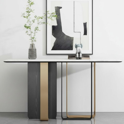 Designer Holz Konsolentisch Tisch Konsole Modern Wohnzimmer Konsole