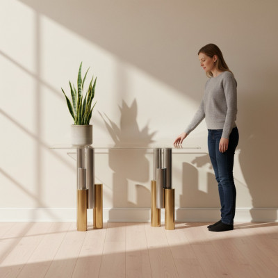 Wohnzimmer Beistelltisch Konsolentisch Kommode Konsolen Tische Möbel