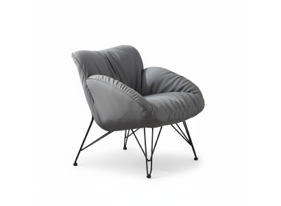 Design Sessel Textil Luxus Couch 1 Sitzer Sofa Relax Lounge Club Polster