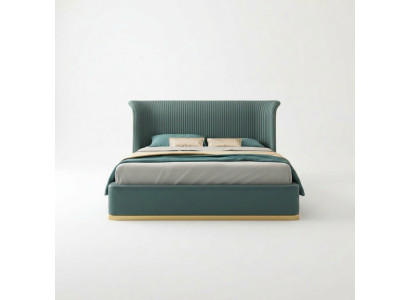 Designer Bett Schlafzimmer Betten Einrichtung Hotel Luxus Polster Neu