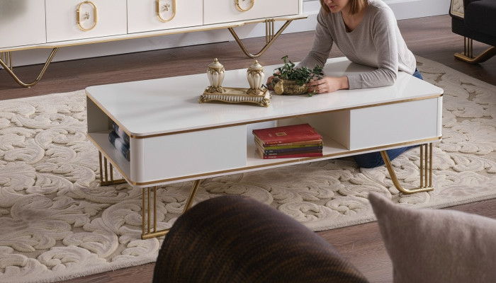 Couchtisch Wohnzimmertisch Luxus Couchtische Beistelltisch Sofatisch Tisch Neu