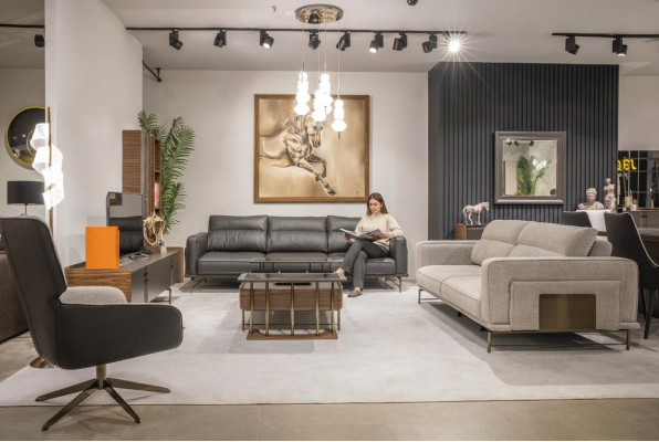 Sofagarnitur 4+3+1 Wohnzimmer Luxus Sofa Modern Neu Komplett Modern