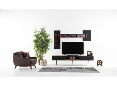 Luxus Wohnwand rtv Lowboard tv Ständer Wohnzimmer Möbel Wandschränke