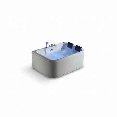 Whirlpool Massagedüsen Badewanne Doppelte Wanne Eckbadewanne Wanne 2 Personen