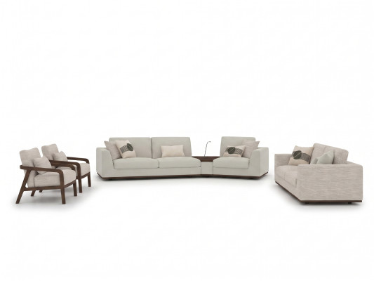 Sofagarnitur 4tlg Luxus Komplett Polstermöbel Sofas Couchen Design Wohnzimmer