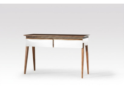 Wohnzimmer Braun Konsolentisch Modern Holz Tisch Konsole Luxus Design