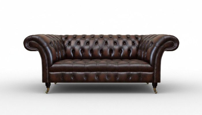 Chesterfield Dreisitzer Sofa Couch Polstermöbel Einrichtung Wohnzimmer Neu