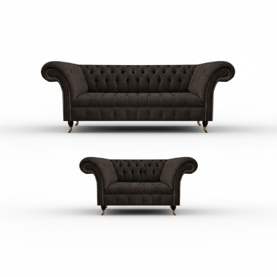 Designer Komplett Luxus Sofas Polster Couch Designer Komplett Chesterfield