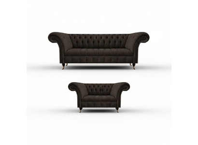 Designer Komplett Luxus Sofas Polster Couch Designer Komplett Chesterfield