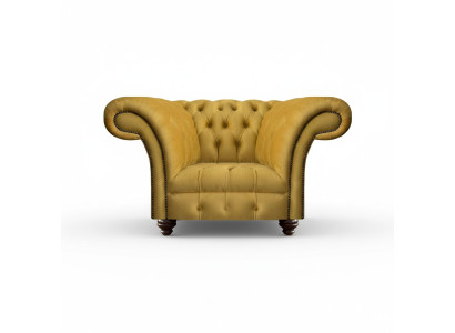 Chesterfield Modern Sessel Luxus Design Wohnzimmer Sitz Möbel Textil Neu