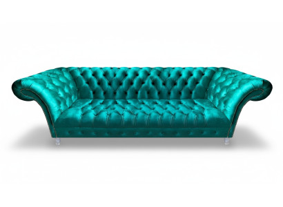 Chesterfield Luxus Modern Dreisitze Sofa Couch Designer Wohnzimmer Neu