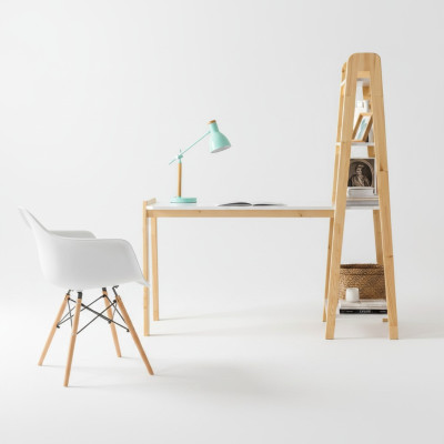 Kompakter Weißer Computertisch Luxuriöser Schreibtisch Designer Möbel