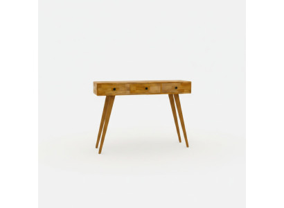 Modern Hochwertig Konsolentisch Braun Holztisch Wohnzimmer Designer Möbel