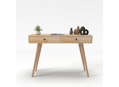 Hochwertig Beige Konsolentisch Design Holz Tisch Konsole Konsolentische