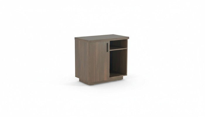 Kommode Braun Einfarbig Modern Design Rechteckig Arbeitszimmer Wohnzimmer