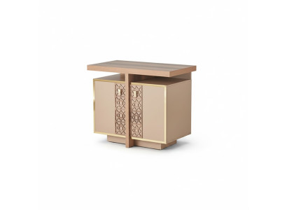Kommode Helles Braun Holz Modern Rechteckig Stauraum Arbeitszimmer Büro