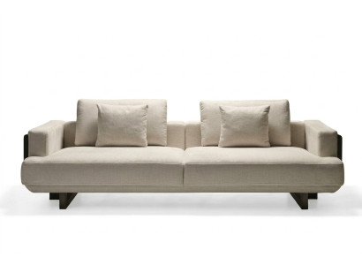 Sofa bej cu 3 locuri Nova