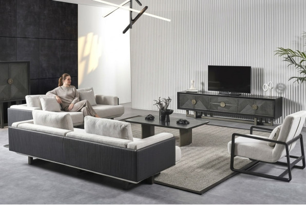 Banc modern cu scaune