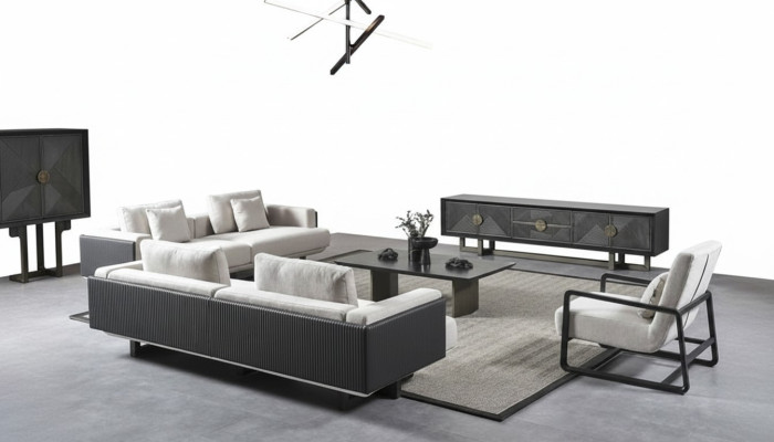 Banc modern cu scaune