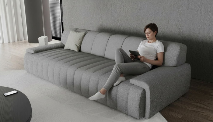 Banc modern și elegant, confort în fiecare detaliu