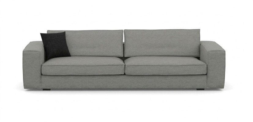 Banc modern cu un stil ușor și confort moale