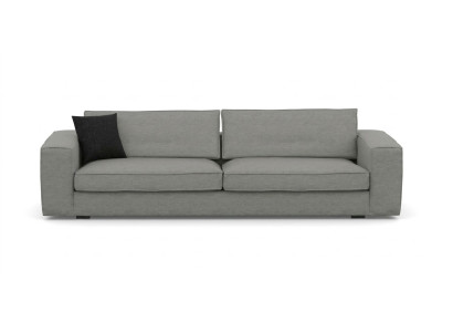 Banc modern cu un stil ușor și confort moale