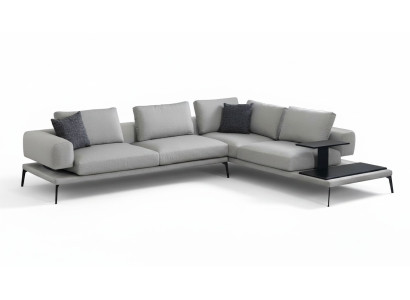 Canapea în colț pentru living, design minimalist, confort maxim