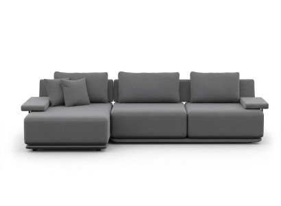 Sofa estetic de colț pentru living fără tapițerie